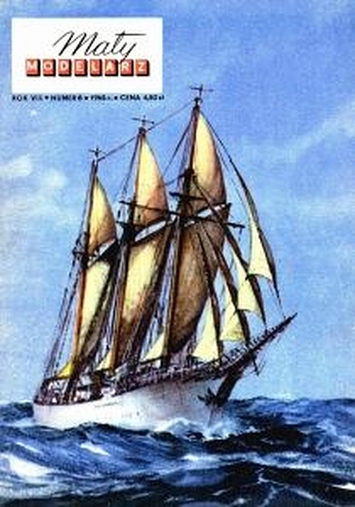 Plan Schooner Iskra - MALY